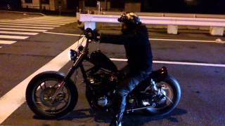 CUSTOM MOTORCYCLE CHOPPER YAMAHA XJ650 ﾁｮｯﾊﾟｰ 紅蓮 [upl. by Vinson918]