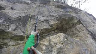 Georgia Climbing Dry Tooling Route 6c [upl. by Amimej]