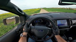 2022 Ford Ranger Stormtrak  POV test drive [upl. by Ahsit]