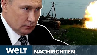 PUTINS KRIEG Waffenruhe der Russen eine Farce Heftige Kämpfe im Osten bei Bachmut  WELT Stream [upl. by Thunell]