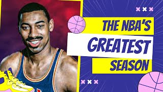 Wilt Chamberlains dominant season nba sports [upl. by Niatsirk192]