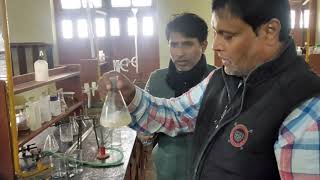 quotDETERMINATION of SAPONIFICATION VALUE of OILquot by DR ANIL KUMAR HOD PG DEPARTMENT of CHEMISTRY [upl. by Buderus571]