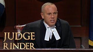 Judge Rinder Is Angered by Defendants Interruptions  Judge Rinder [upl. by Akeemaj939]