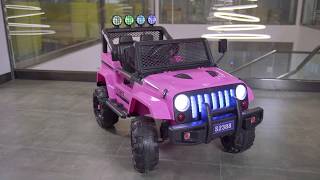 Uenjoy Pink Truck  Sunshine Model Assembly Video [upl. by Oigaib]