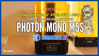 ANYCUBIC PHOTON MONO M5s Impresora de Resina 3D Unboxing Configuración y primer uso [upl. by Vrablik995]