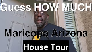 House Tour of the Cheapest Liveable Home for Sale In Maricopa Arizona [upl. by Odelle]