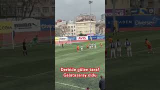 Derbiyi Galatasaray U17 kazandı Fenerbahçe Galatasaray Derbi [upl. by Arretak]