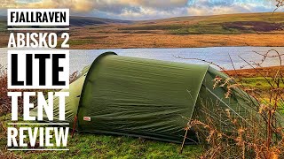 Fjallraven Abisko 2 Lite Tent Review  4 Season tent  Hilleberg Soulo alternative [upl. by Delle742]