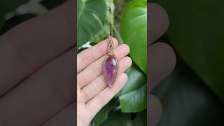 Ametrine 💜☀️ amethyst citrine crystals subscribe handmade art shopping jewelry foryou fyp [upl. by Eilrahs32]