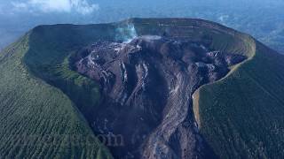 Gunung Ibu volcano Halmahera Indonesia [upl. by Nauqe]