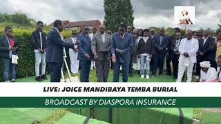 UK Joice Mandibaya Temba Burial [upl. by Rebmetpes]