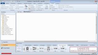 Introduction to Aspen Plus Building a Flow Sheet [upl. by Yazbak]