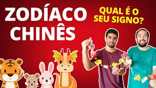 SIGNOS CHINESES – Conheça o ZODÍACO e HORÓSCOPO CHINÊS • Irmãos Mandarim [upl. by Leumek]