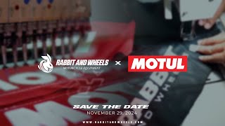 THE BIGGEST COLLABORATION IN THIS YEAR RABBIT AND WHEELS X MOTUL [upl. by Noella]