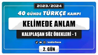 12 KALIPLAŞAN SÖZ ÖBEKLERİ  1  SORU ÇÖZÜMÜ  PARAGRAF KAMPI  Önder Hoca [upl. by Beitch]