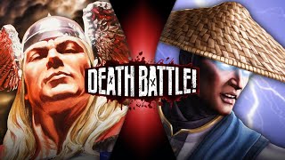 Thor VS Raiden Marvel VS Mortal Kombat  DEATH BATTLE [upl. by Eimmot]