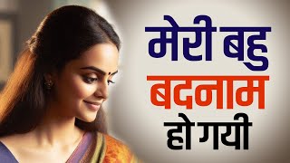 मेरी बहु बदनाम हो गयी  Hindi Family Story  Suvichar  Moral Stories [upl. by Nage]