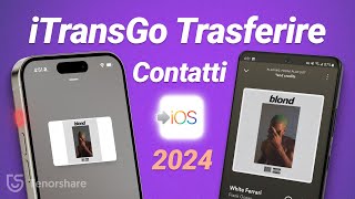 Come trasferire i contatti da iPhone ad Android 3 Modi  2024 [upl. by Pammie579]