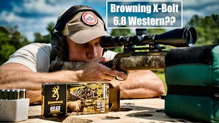 Browning XBolt 68 Western Review [upl. by Klepac400]