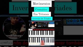 Movimentos Tritonos  1Min Demonst  Curso Harmonia GChords  700 Videos [upl. by Anitak547]