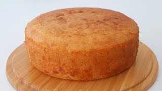 Sponge Cake Recipe  Eggless Sponge Cake  How To Make Eggless Cake [upl. by Roderic]