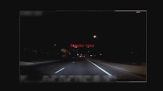 VIDEO Uber video from selfdriving SUV just before fatal wreck [upl. by Bolan250]