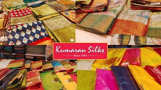 T Nagar Kumaran Silks Latest CollectionsSemi Rawsilk TussarGeorgetteCrepe Designer Sarees [upl. by Nnylasor]