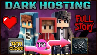 DARK HOSTING ENTIRE JOURNEY  247 MINECRAFT HOSTING [upl. by Adamek]