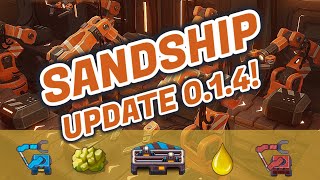 Sandship Crafting Factory  UPDATE 014  Everything you need to know [upl. by Nemajneb]