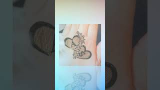 love sign Mehndi DesignsquotA and S and r sign mehndi design viral mehndi design new mehndi design [upl. by Haase]