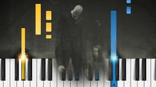 Slender Man 2018 movie  Theme Song  EASY Piano Tutorial [upl. by Arda440]