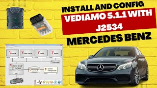 How to install and config Vediamo 050101 with Device J2534 [upl. by Charlie]