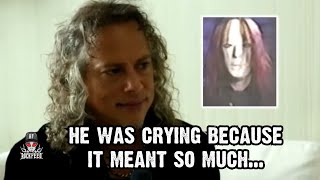 Kirk Hammetts Emotional Story About Joey Jordison and Metallica [upl. by Nidla]