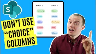 Tagging in SharePoint Managed Metadata vs Choice Columns  Nested Choices [upl. by Anilem]