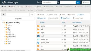 CPanel Tutorial  How to Use File Manager to Upload Website Files [upl. by Esinned]