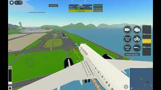 Landing Roblox flight Sim [upl. by Mckenna]