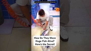 How Do They Move Huge Fish Alive Heres the Secret facts shorts [upl. by Redna]