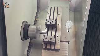 Inclined bed CNC lathe FCK40 second inspection machine [upl. by Aivuy]