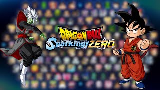 CHOOSING MY MAINS FOR DRAGON BALL SPARKING ZERO [upl. by Thurman]