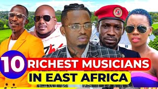 Top 10 Richest Musicians in East Africa 2024 and their net worth [upl. by Enyale]