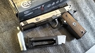 Colt Special Combat Classic Airgun fully licensed by Colt video testing Unit of Sir Brix airgun [upl. by Annauj122]