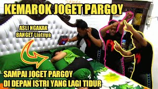 GANGGUIN ISTRI JOGET TIKTOK VIRAL PARGOY NGAKAK PARAH  PRANK ISTRI LAGI TIDUR PART 2 [upl. by Coady]