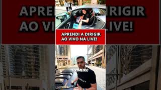 APRENDI A DIRIGIR AO VIVO NA LIVE carro lamborghini dirigindo enricobeltrao lucasfranco [upl. by Aicercul]