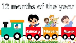 12 Months of the Year  Fun Learning for Preschoolersquot [upl. by Gally]