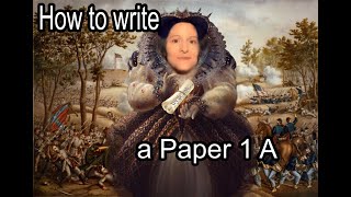 AICE History how to write Paper 1 a [upl. by Hollenbeck]