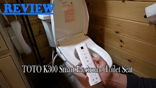 TOTO K300 WASHLET Smart Electronic Toilet Seat Review  Watch before ordering [upl. by Ramar]