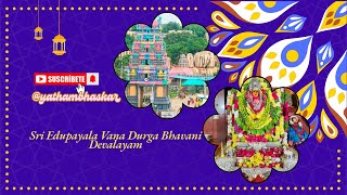 Sri Edupayala Vana Durga Bhavani Devalayam trip from Hyderabad familytrip rainyseasontips [upl. by Athalie]