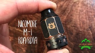 Nicomore M1 RDARDTA Review [upl. by Herzog]