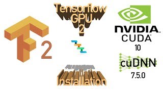 Tensorflow GPU 2 complete step by step installation  CUDA 10 CUDNN 750 Fix errors [upl. by Bara]