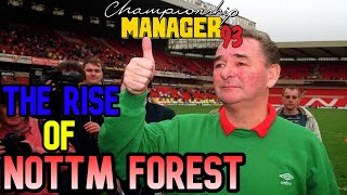 CHAMPIONSHIP MANAGER 93 l THE RISE OF NOTTINGHAM FOREST CHAPTER 1 TGRRobo CM93 CM0102 Retro [upl. by Rotkiv326]